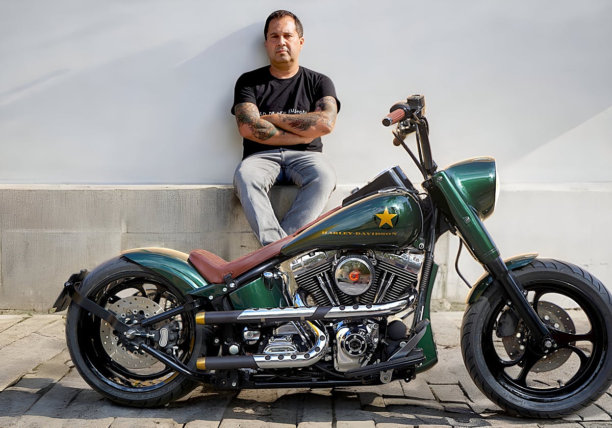 Así es la moto en homenaje al 'Capitán América' diseñada en Vélez